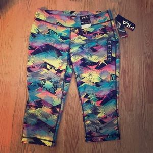 New with tag - Fila crops. Love the colors!